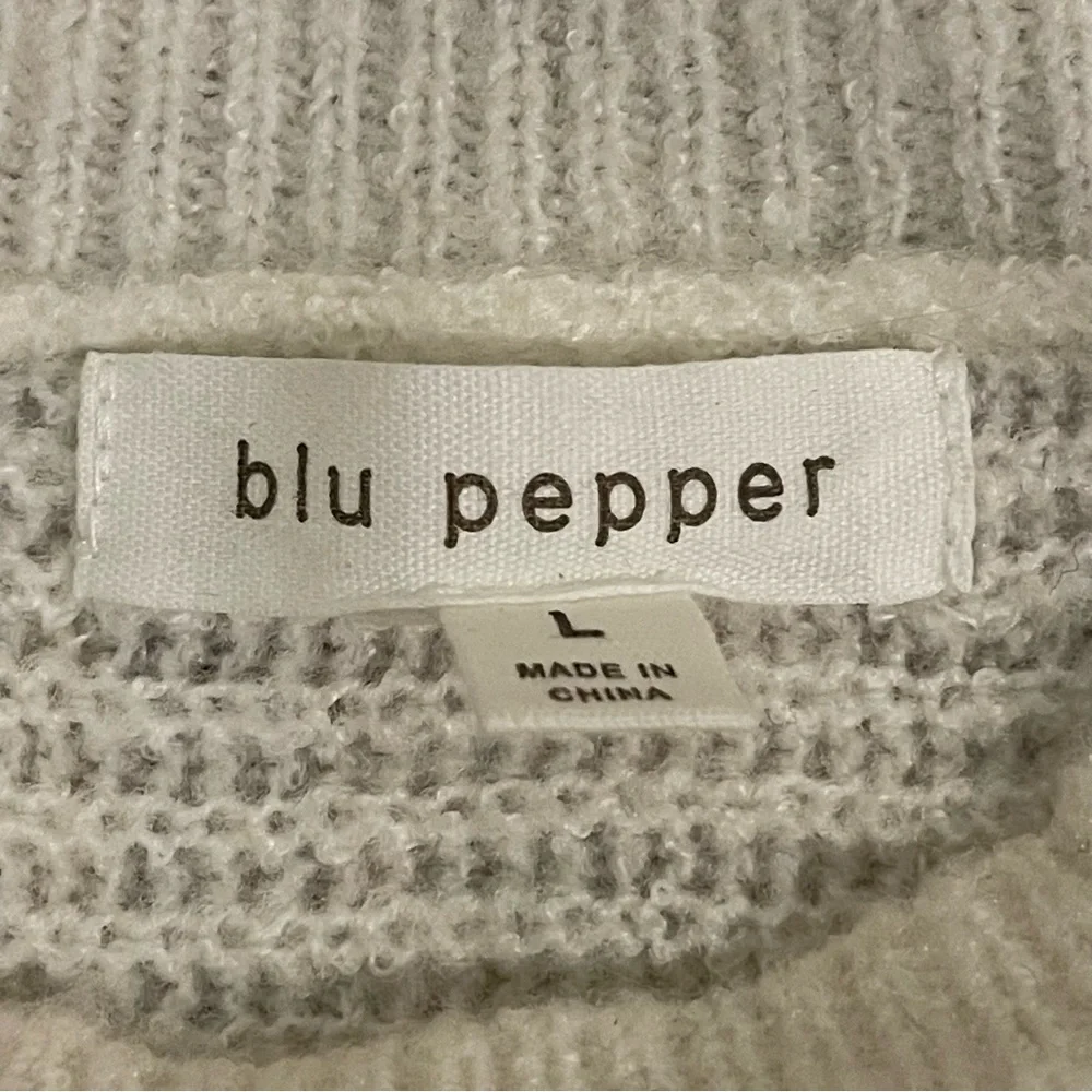Anthro Blu Pepper Colorblock Sweater Dress - Picture 6 of 11